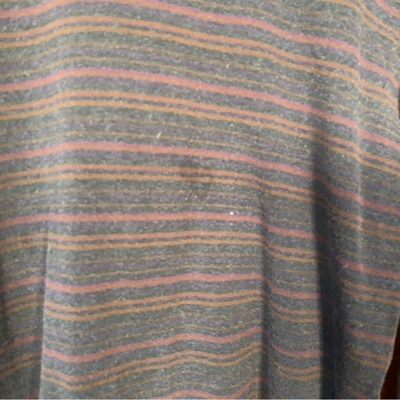 Lauren Ralph Lauren 100% Cotton Long Sleeved T-Shirt with Silver Button Detail - Picture 2 of 5